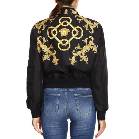 womens versace jacket|versace coats for women.